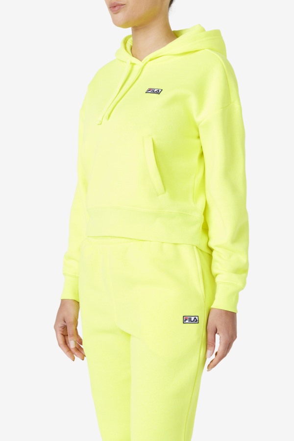 Marina Hoodie Fila Outlets Yellow