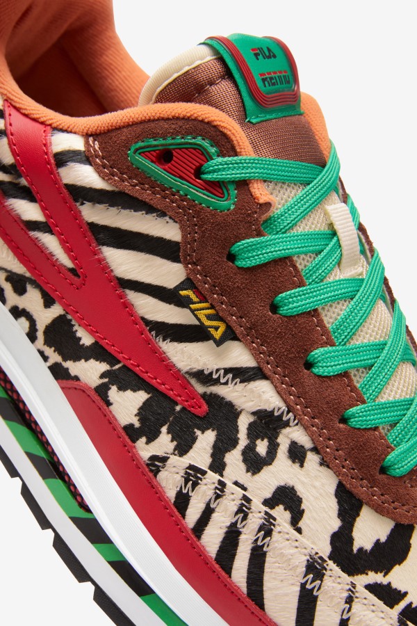 Sequoia/Red/Seedpearl Men\'s Renno Animal Fila Outlets