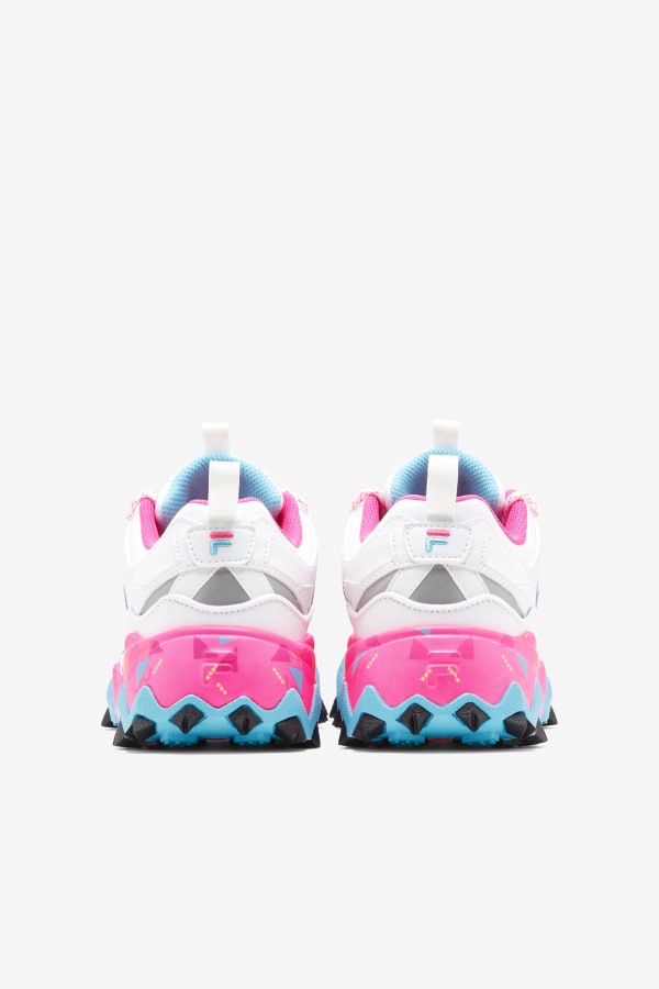 Women\'s Oakmont TR Fila Outlets White/Pink Glo/Bluefish