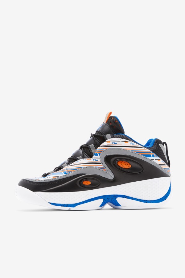Fila Outlets White/Orange/Blue Men\'s Grant Hill 3
