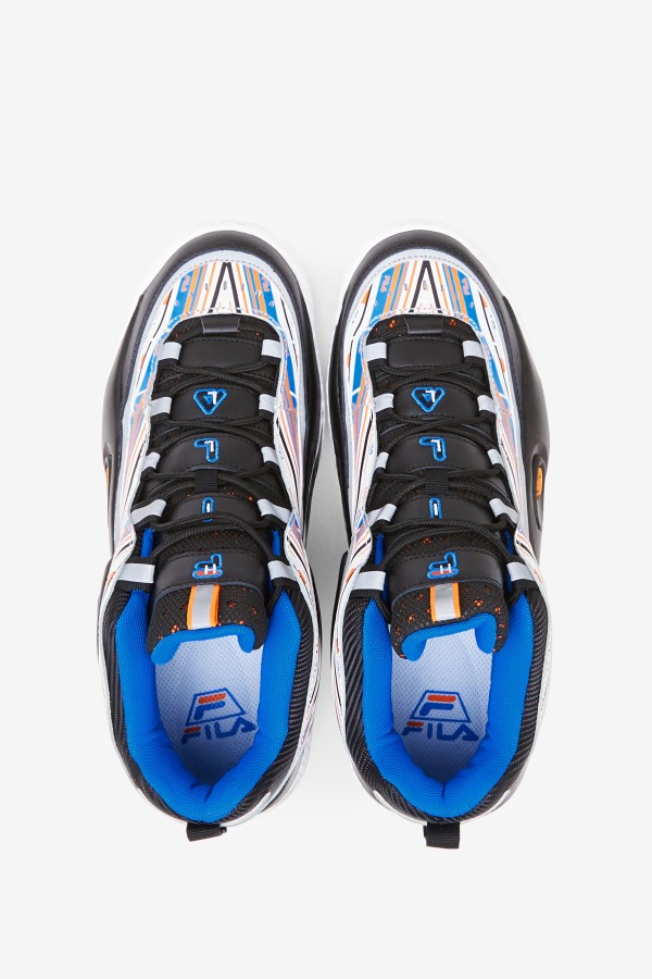 Fila Outlets White/Orange/Blue Men\'s Grant Hill 3
