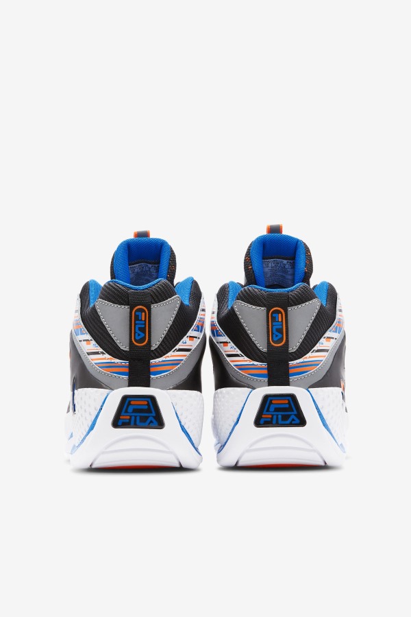 Fila Outlets White/Orange/Blue Men\'s Grant Hill 3