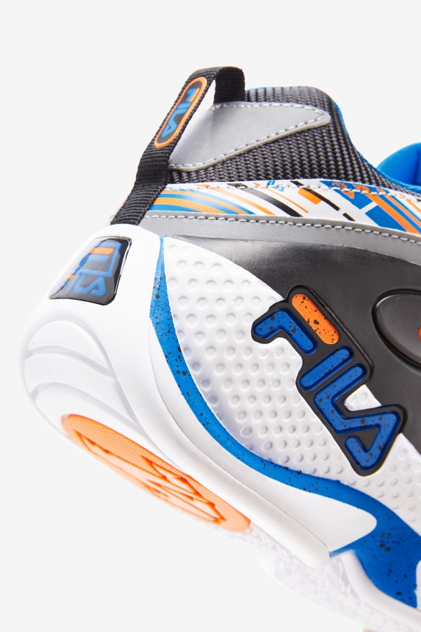 Fila Outlets White/Orange/Blue Men\'s Grant Hill 3