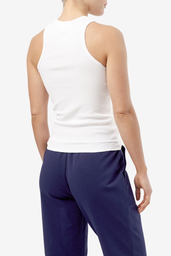 Alexia Tank White Fila Outlets
