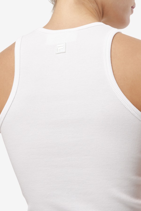 Alexia Tank White Fila Outlets