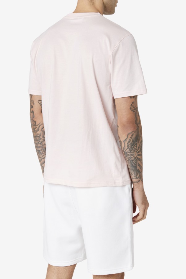 Men\'s Eagle Tee Pink/Navy/White Fila Outlets
