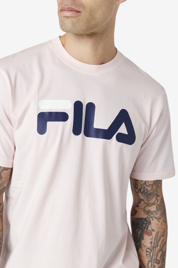 Men\'s Eagle Tee Pink/Navy/White Fila Outlets