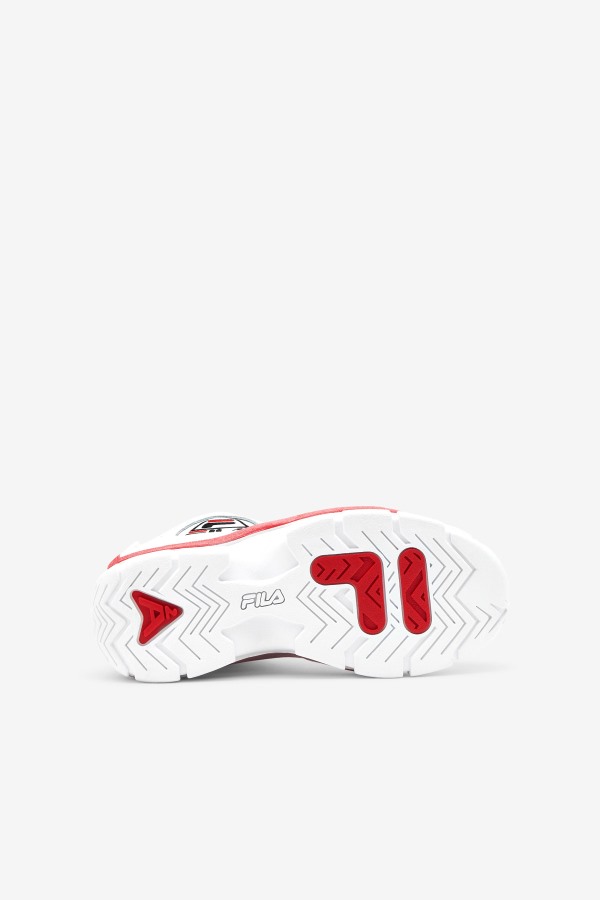 big kids\' Grant Hill 2 White/Red/Black Fila Outlets