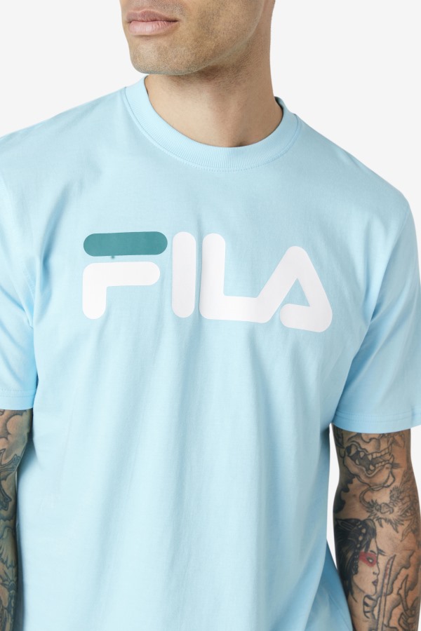 Petit Four/White/Bayou Men\'s Eagle Tee Fila Outlets