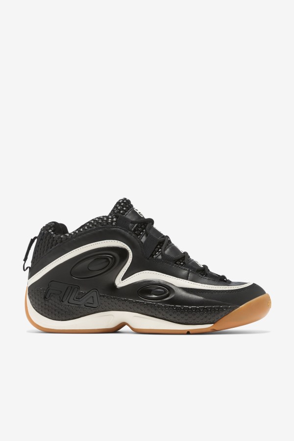 Grant Hill 3 Woven Fila Outlets Black/Gardenia/Gum