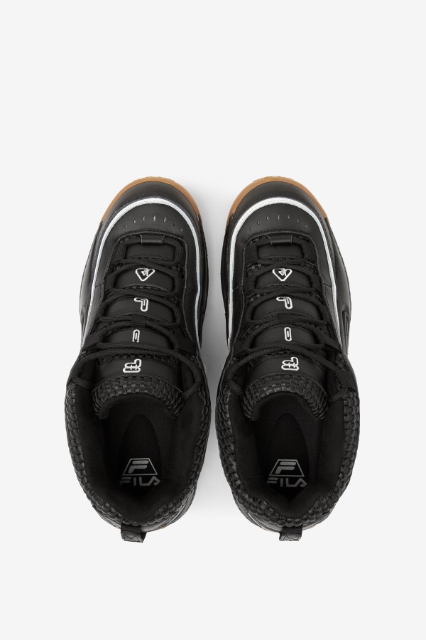 Grant Hill 3 Woven Fila Outlets Black/Gardenia/Gum