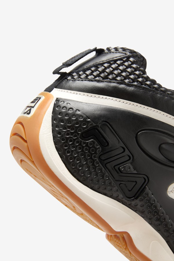 Grant Hill 3 Woven Fila Outlets Black/Gardenia/Gum