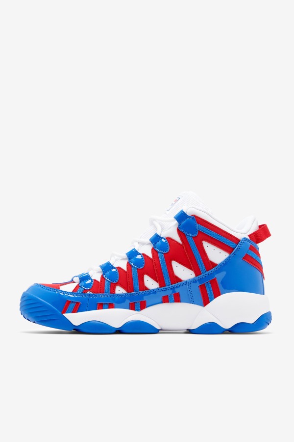 White/Red/Blue Fila Outlets Men\'s Stackhouse Spaghetti