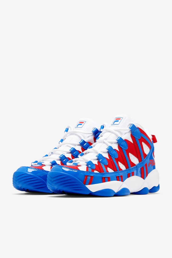 White/Red/Blue Fila Outlets Men\'s Stackhouse Spaghetti
