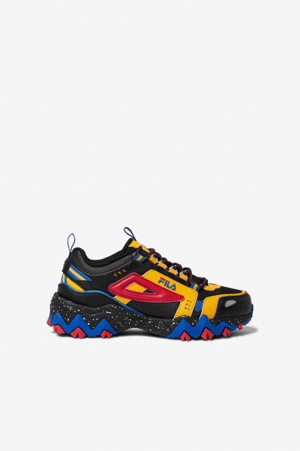 Fila Outlets Black/Gold/Red Big Kids' Oakmont Tr
