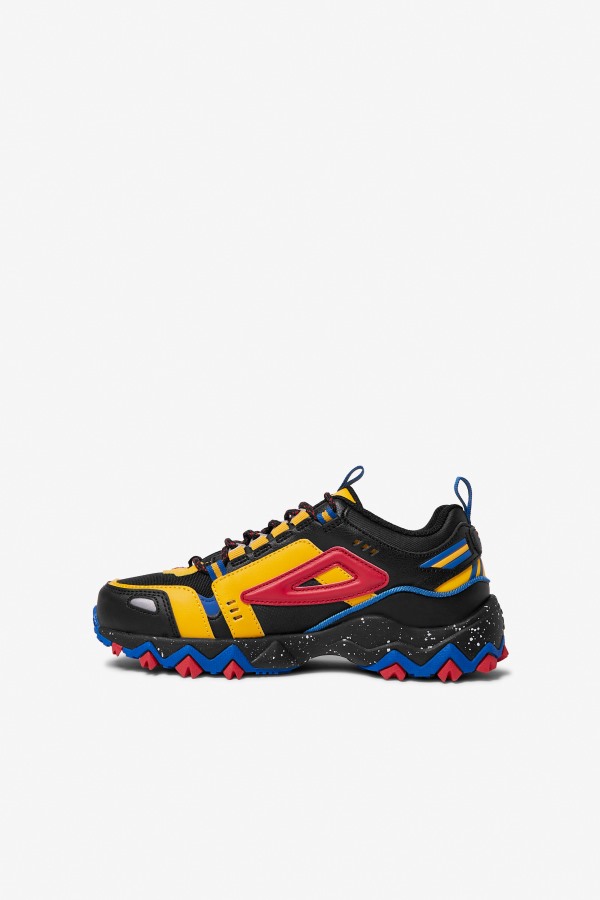 Fila Outlets Black/Gold/Red Big Kids\' Oakmont Tr
