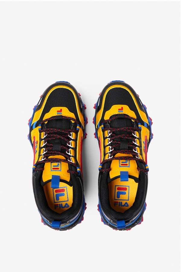 Fila Outlets Black/Gold/Red Big Kids\' Oakmont Tr
