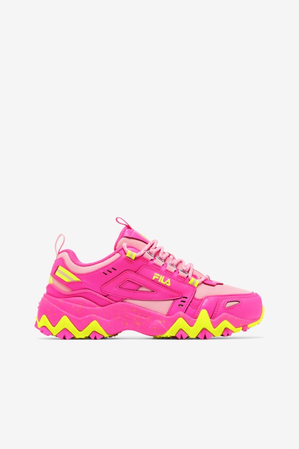 Women's Oakmont Tr Pink/Almond Blossom/Yellow Fila Outlets