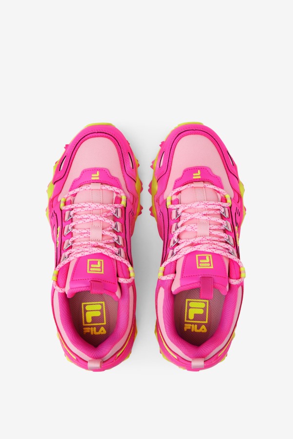 Women\'s Oakmont Tr Pink/Almond Blossom/Yellow Fila Outlets