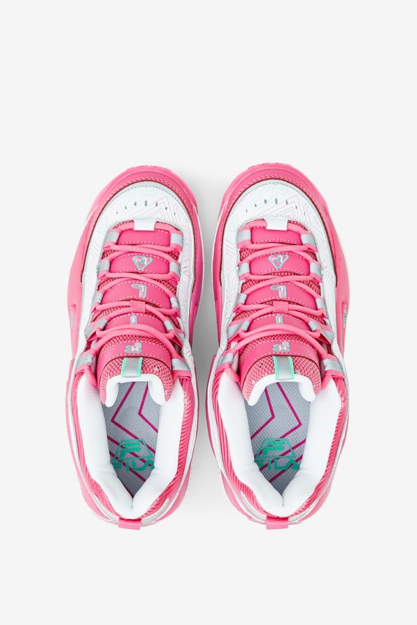 Fila Outlets White/Pink/Cockatoo Women\'s Grant Hill 3