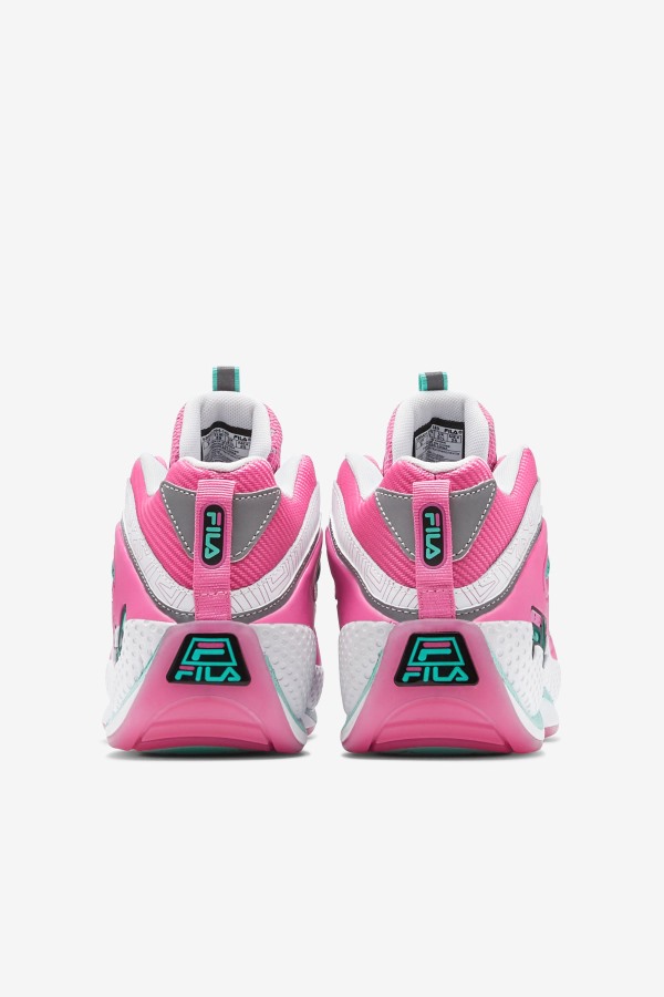Fila Outlets White/Pink/Cockatoo Women\'s Grant Hill 3