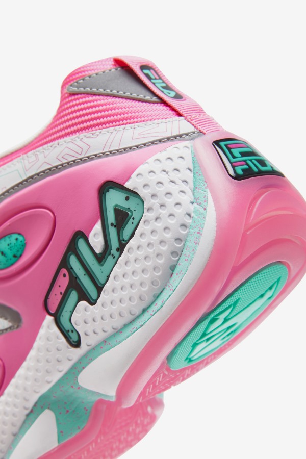 Fila Outlets White/Pink/Cockatoo Women\'s Grant Hill 3