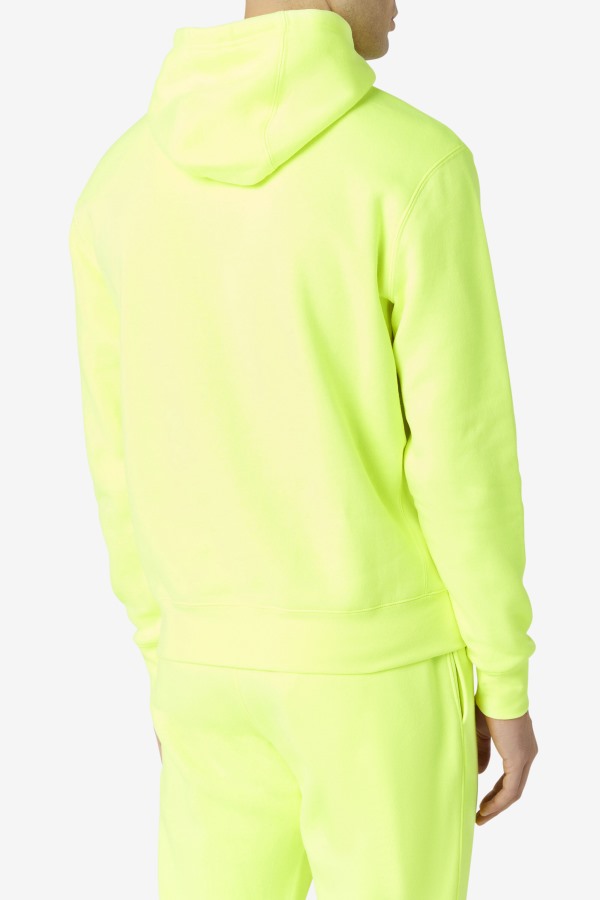 Fila Outlets Algot Hoodie Yellow/Black