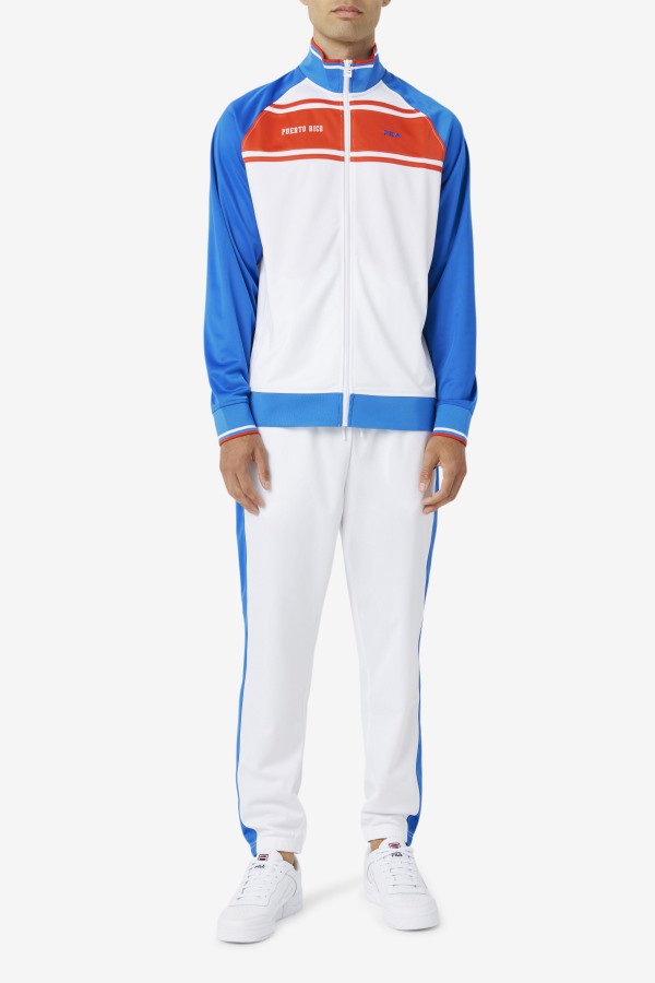 Fila Outlets Puerto Rico Pant White/Blue