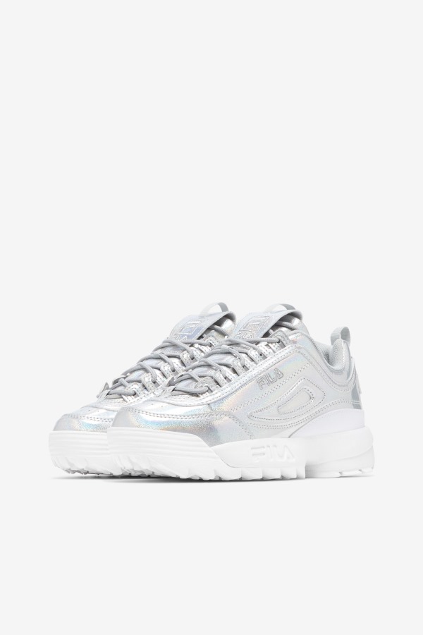Women\'s Disruptor 2 Premium Iridescent Fila Outlets Iridescent
