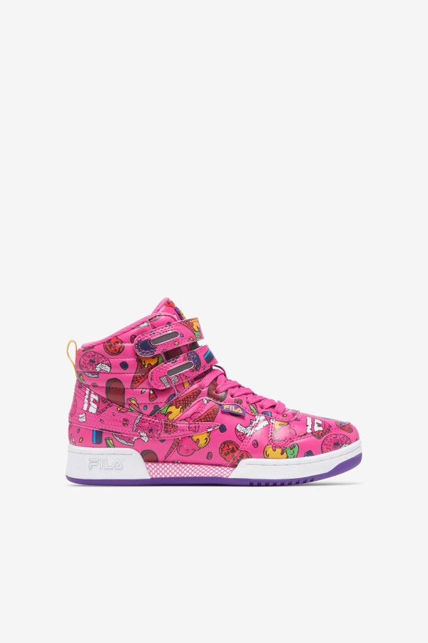 Sugar Plum/Purple/Lemon Fila Outlets Big Kids' F-14
