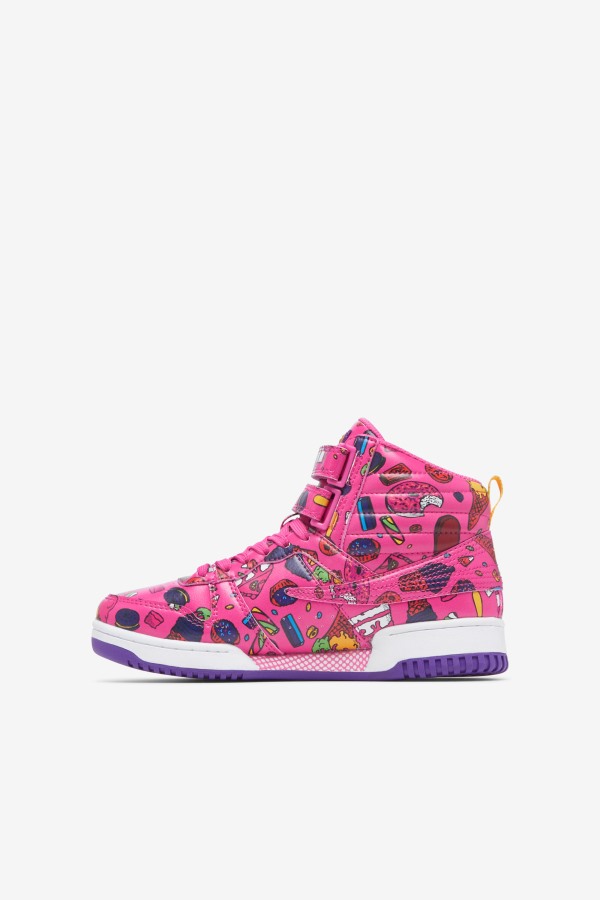 Sugar Plum/Purple/Lemon Fila Outlets Big Kids\' F-14