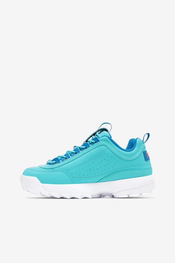 Big Kids\' Disruptor 2 Premium Blue/Atomic Blue/Tea Rose Fila Outlets