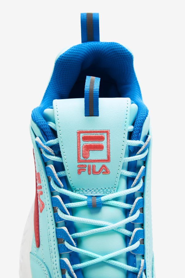 Big Kids\' Disruptor 2 Premium Blue/Atomic Blue/Tea Rose Fila Outlets