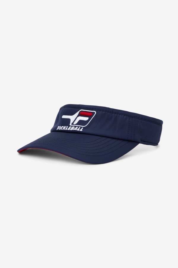 Fila Outlets Navy/Red Pickleball Visor