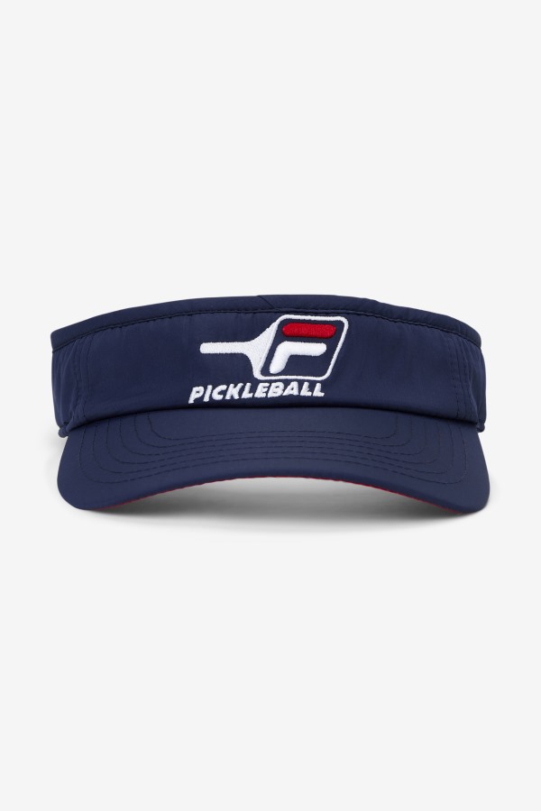 Fila Outlets Navy/Red Pickleball Visor