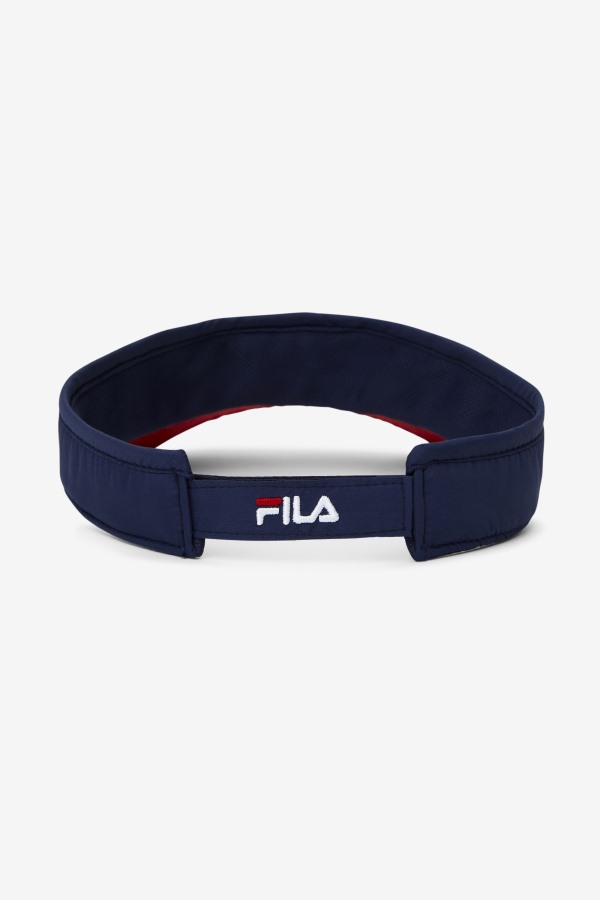 Fila Outlets Navy/Red Pickleball Visor