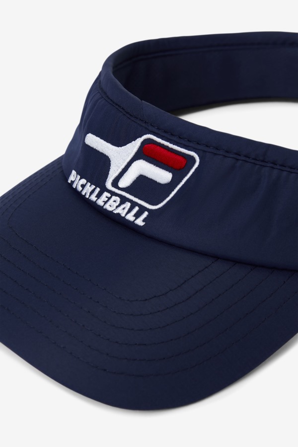 Fila Outlets Navy/Red Pickleball Visor