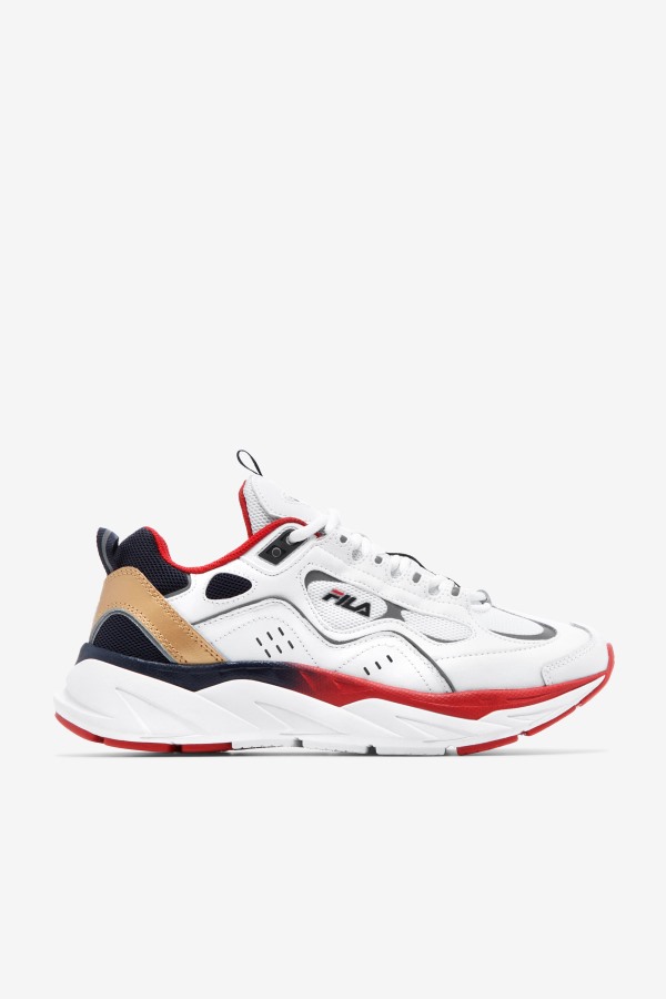 White/Blue/Red Fila Outlets Men's Trigate