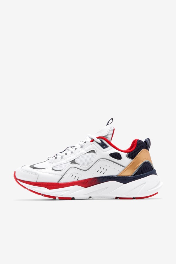 White/Blue/Red Fila Outlets Men\'s Trigate