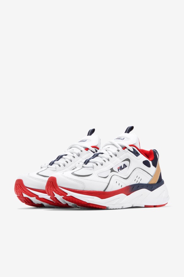 White/Blue/Red Fila Outlets Men\'s Trigate