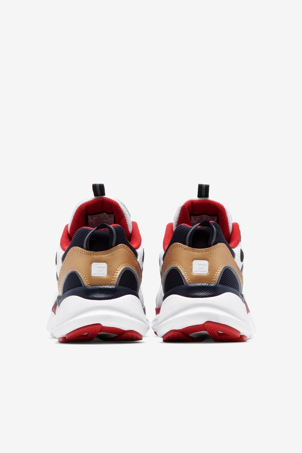 White/Blue/Red Fila Outlets Men\'s Trigate