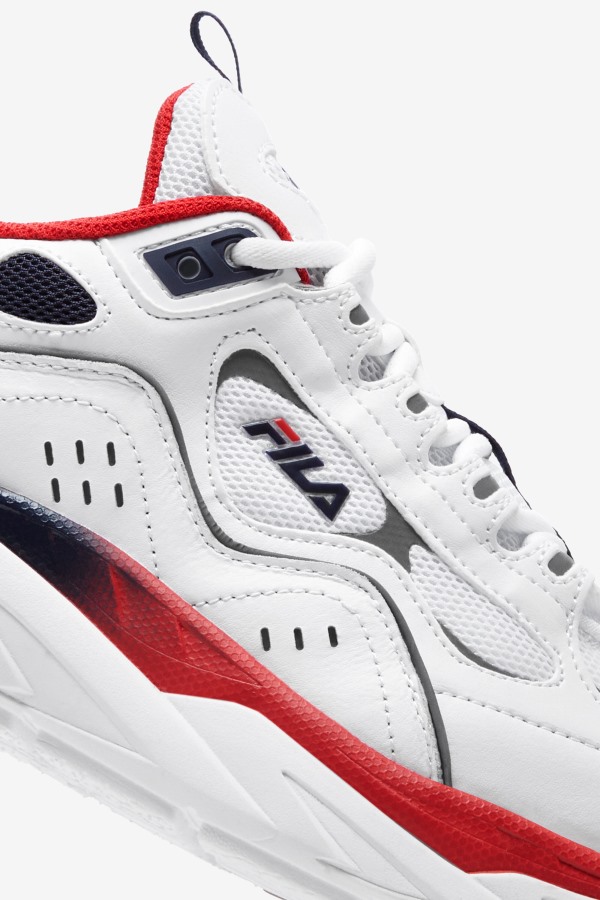White/Blue/Red Fila Outlets Men\'s Trigate