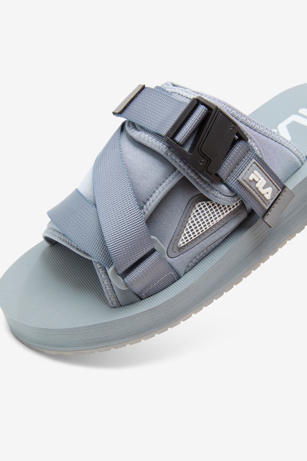 Men\'s Sol-Slide V2 Monument/White Fila Outlets
