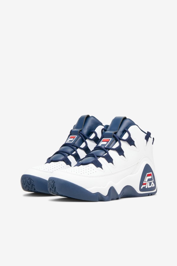 White/Navy/Red Women\'s Grant Hill 1 Fila Outlets