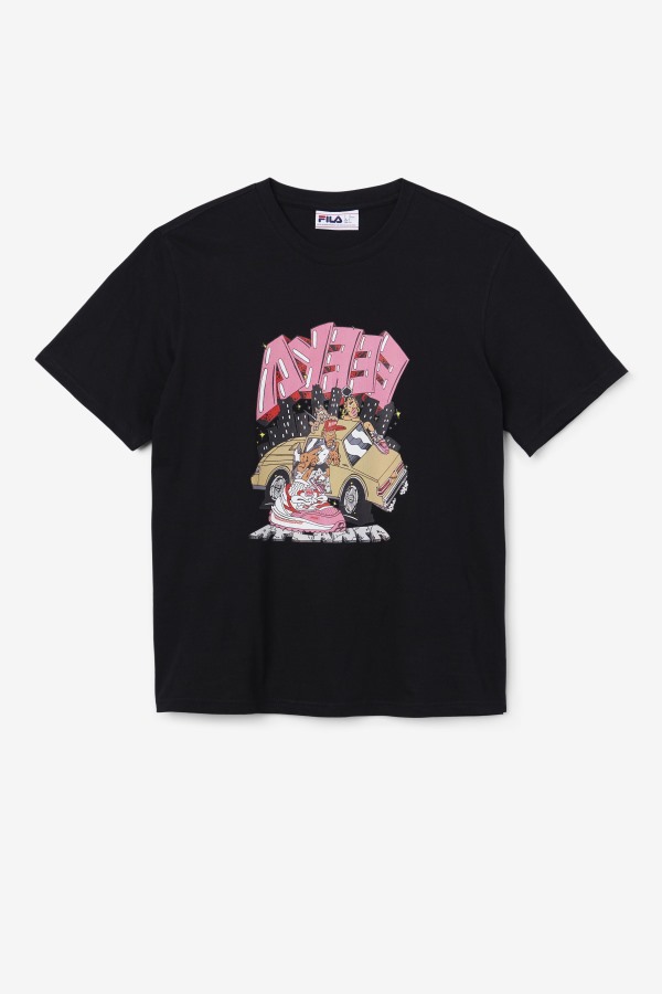 Fila Outlets Black Vulk Tee