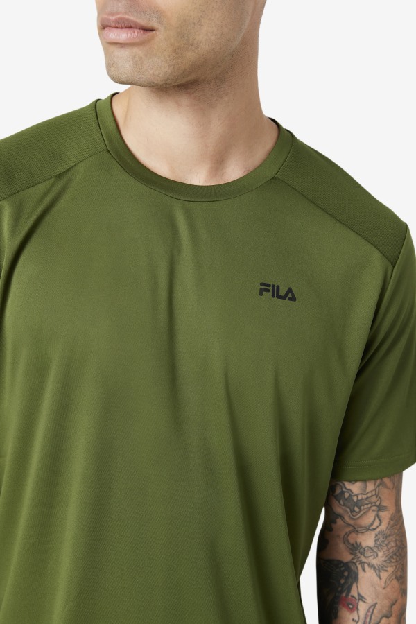 Chive/Black Fila Outlets Kaab Crew