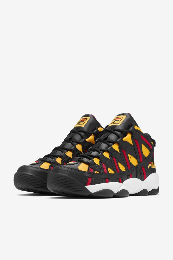 Lemon/Black/Red Men\'s Stackhouse Spaghetti Fila Outlets