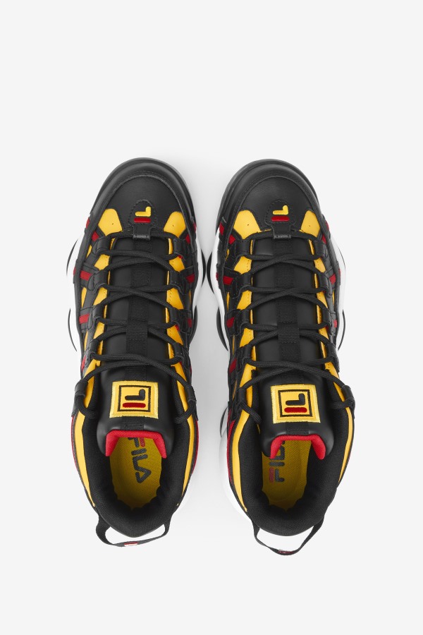 Lemon/Black/Red Men\'s Stackhouse Spaghetti Fila Outlets