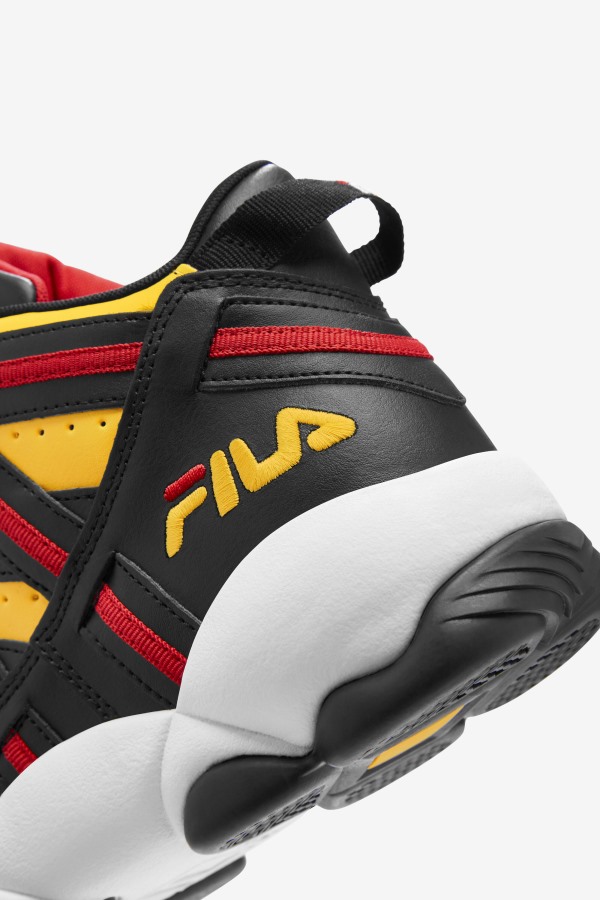 Lemon/Black/Red Men\'s Stackhouse Spaghetti Fila Outlets