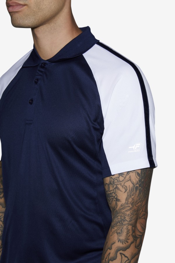 Pickleball Polo Navy/White Fila Outlets